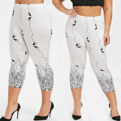 Gobestart Fashion Womens High Waist Elastic Plus Size Printing Tight Pants Shorts Leggings
Gobestart Fashion Womens High Waist Elastic Plus Size Printing Tight Pants Shorts Leggings