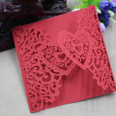 1Set10Pcs Wedding Invitations Set Vertical Laser Cut Heart Invitations Cards Kits for Wedding Bridal Shower Birthday Graduation
1Set10Pcs Wedding Invitations Set Vertical Laser Cut Heart Invitations Cards Kits for Wedding Bridal Shower Birthday Graduation