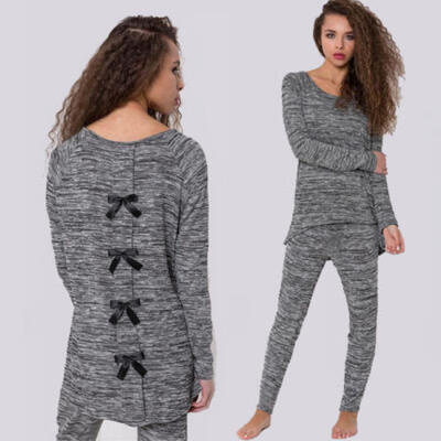 USA 2PCS Women Sleepwear Long sleeve pajamas Sets Nightwear Home Suit TopsPants 
USA 2PCS Women Sleepwear Long sleeve pajamas Sets Nightwear Home Suit TopsPants