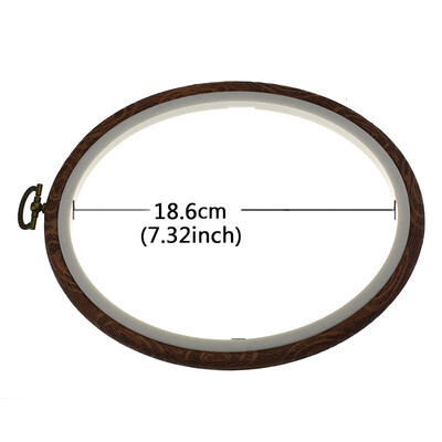 1pc Embroidery Hoop Photo Frame Cross Stitch Hoop Ring Embroidery Circle Sewing Kit Frame Craft For Art Craft Sewing Hang Decor
1pc Embroidery Hoop Photo Frame Cross Stitch Hoop Ring Embroidery Circle Sewing Kit Frame Craft For Art Craft Sewing Hang Decor