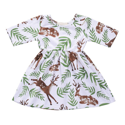 Baby Dress Baby Girls Print Short Sleeve Dress 2018 New Children Cute Casual Costume Kids Clothes Summer Clothes 1-4Y
Baby Dress Baby Girls Print Short Sleeve Dress 2018 New Children Cute Casual Costume Kids Clothes Summer Clothes 1-4Y