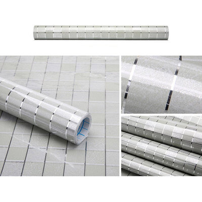 Waterproof Mosaic Heat Resistance Wall Sticker Home Decor Aluminum Foil Self-adhensive Anti Oil Kitchen Decoration 45x200cm
Waterproof Mosaic Heat Resistance Wall Sticker Home Decor Aluminum Foil Self-adhensive Anti Oil Kitchen Decoration 45x200cm