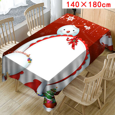 Toponeto Christmas Tablecloth Print Rectangle Table Cover Holiday Party Home Decor
Toponeto Christmas Tablecloth Print Rectangle Table Cover Holiday Party Home Decor
