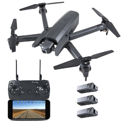 GW106 RC Drone With Camera 720P WiFi FPV Altitude Hold APP Control Foldable Quadcopter Drone for Beginner Adult with 3 Battery 
GW106 RC Drone With Camera 720P WiFi FPV Altitude Hold APP Control Foldable Quadcopter Drone for Beginner Adult with 3 Battery