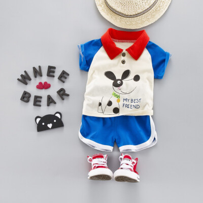 2PcsSet Summer Children Baby Boys Girls Casual Short Sleeve Cotton Cartoon Print T-shirt TopsShorts Suits Costume Set
2PcsSet Summer Children Baby Boys Girls Casual Short Sleeve Cotton Cartoon Print T-shirt TopsShorts Suits Costume Set