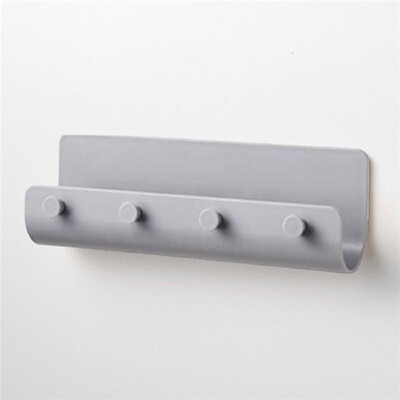 Hook Rack 4 Hooks Rail Wall-Mounted Farmhouse Coat Rack No-drilling Bathroom Storage Hook Easy Installation Kitchen Towel Hooks Ha
Hook Rack 4 Hooks Rail Wall-Mounted Farmhouse Coat Rack No-drilling Bathroom Storage Hook Easy Installation Kitchen Towel Hooks Ha