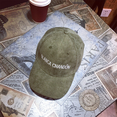 South Korea corduroy letter baseball cap fallwinter mens&womens caps casual Joker student sun hat hip hop hat
South Korea corduroy letter baseball cap fallwinter mens&womens caps casual Joker student sun hat hip hop hat