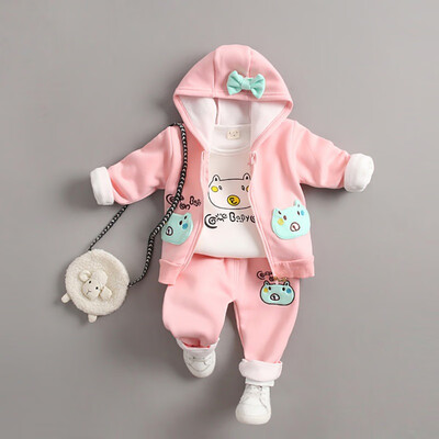 Baby Girl Long Sleeve Thicken Cartoon Pig Print Autumn T-shirt Hoodie Sweatshirt Trousers Casual Outfits
Baby Girl Long Sleeve Thicken Cartoon Pig Print Autumn T-shirt Hoodie Sweatshirt Trousers Casual Outfits