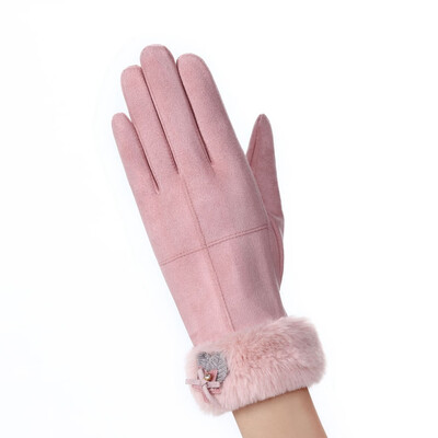 New Fashion Winter Women Gloves Touch Screen Warm Thick Velvet Lady Full Finger Gloves
New Fashion Winter Women Gloves Touch Screen Warm Thick Velvet Lady Full Finger Gloves