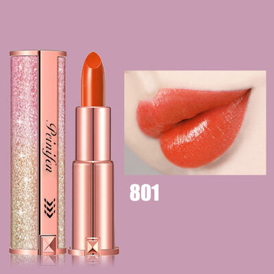 6 Color Lady Natural Moisturizing Silky Lipstick Long Lasting Easy To Color Lipstick Cosmetic Round Tube
6 Color Lady Natural Moisturizing Silky Lipstick Long Lasting Easy To Color Lipstick Cosmetic Round Tube