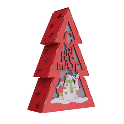 Tailored LED Light Wood House Cute Christmas Tree Ornaments Window Holiday Decoration
Tailored LED Light Wood House Cute Christmas Tree Ornaments Window Holiday Decoration