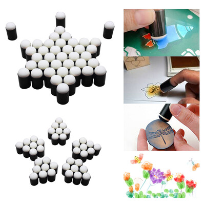 〖Follure〗10 Pc Finger Sponge Foam Finger Script Painting Drawing Foam Finger Ink Chalk
