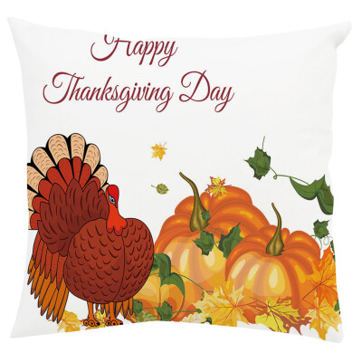 Gobestart Happy Thanksgiving Soft Short Plush Pillow Cover Pillowcases Decorative 45x45cm
Gobestart Happy Thanksgiving Soft Short Plush Pillow Cover Pillowcases Decorative 45x45cm