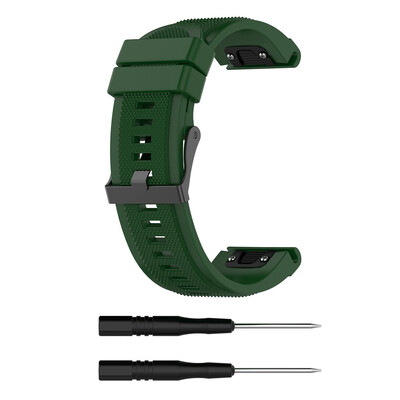 〖Follure〗NEW Silicone Replacement Watch Band Wrist Strap Compatible for GARMIN FENIX 6X
〖Follure〗NEW Silicone Replacement Watch Band Wrist Strap Compatible for GARMIN FENIX 6X