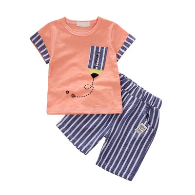 Newborn Baby Boy Clothes Set Cartoon Short Sleeve Vest Stripe Shorts Baby Clothes Set Comfortable Casual Summer Baby Boy Set
Newborn Baby Boy Clothes Set Cartoon Short Sleeve Vest Stripe Shorts Baby Clothes Set Comfortable Casual Summer Baby Boy Set