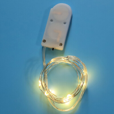 Gobestart 20LED Waterproof Star Light String Button Wire Lamp Holiday lighting