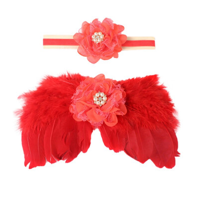 Newborn Baby Angel Feather Wing With Lace Flower Headband Set Photo Props Outfit Costume
Newborn Baby Angel Feather Wing With Lace Flower Headband Set Photo Props Outfit Costume