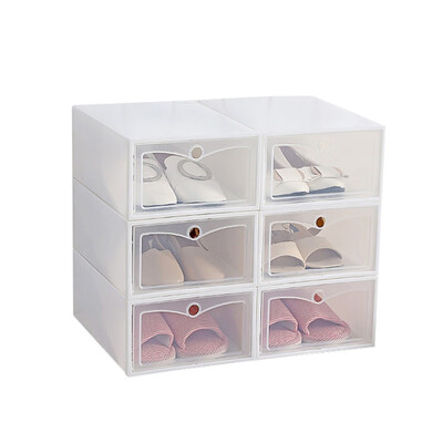 Plastic Foldable Shoes Box Transparent Storage Shoe Box Drawer Organizer Household DIY Shoebox Drawer Divider Home Storage 1pc
Plastic Foldable Shoes Box Transparent Storage Shoe Box Drawer Organizer Household DIY Shoebox Drawer Divider Home Storage 1pc