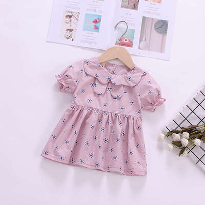 Summer Casual Baby Girls Cute Dress Sleeve Floral Print Pattern Dress Kids Toddler Princess Sundress
Summer Casual Baby Girls Cute Dress Sleeve Floral Print Pattern Dress Kids Toddler Princess Sundress
