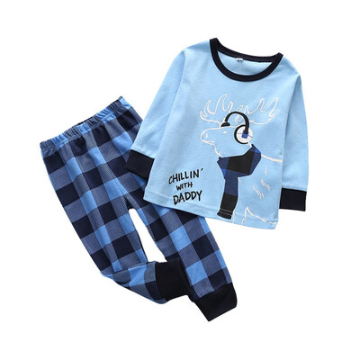 Baby Clothes Set Autumn Baby Long Sleeve Plaid Clothes Boy&Girl Deer Child Cotton Christmas Home Service Clothes Set
Baby Clothes Set Autumn Baby Long Sleeve Plaid Clothes Boy&Girl Deer Child Cotton Christmas Home Service Clothes Set