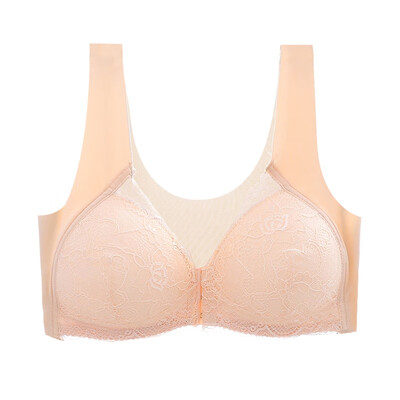 Women Seamless Sports Bra Adjustable Front Closure Elastic V-neck Push Up Underwear Lace Trim Sports Bras Womens Sportswear
Women Seamless Sports Bra Adjustable Front Closure Elastic V-neck Push Up Underwear Lace Trim Sports Bras Womens Sportswear