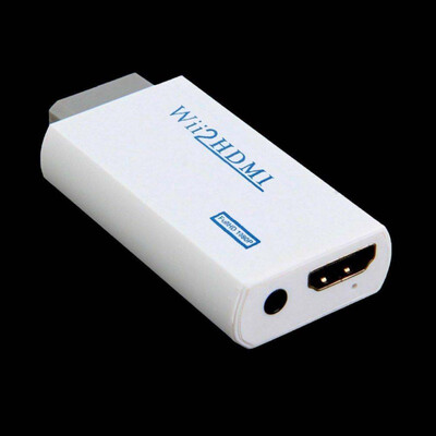 Elistooop for Wii to HDMI Converter Adapter FullHD 1080P Wii to HDMI Wii2HDMI Converter 35mm Audio for PC HDTV Monitor Display
Elistooop for Wii to HDMI Converter Adapter FullHD 1080P Wii to HDMI Wii2HDMI Converter 35mm Audio for PC HDTV Monitor Display