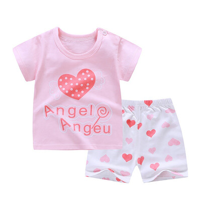 Summer Baby Boys Girls Clothes Sets Short Sleeve Cartoon Print T-shirt TopsShorts Casual Outfits Sets
Summer Baby Boys Girls Clothes Sets Short Sleeve Cartoon Print T-shirt TopsShorts Casual Outfits Sets