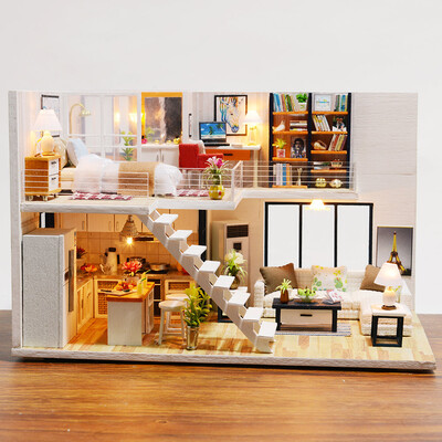 〖Follure〗3D Wooden DIY Miniature House Furniture LED House Puzzle Decorate Creative Gifts
〖Follure〗3D Wooden DIY Miniature House Furniture LED House Puzzle Decorate Creative Gifts
