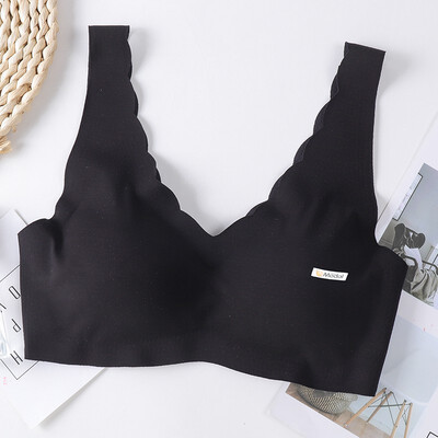 Fashion New Seamless Autumn And Winter Without Feeling Solid Color Modal No Steel Ring Gentle Bra
Fashion New Seamless Autumn And Winter Without Feeling Solid Color Modal No Steel Ring Gentle Bra
