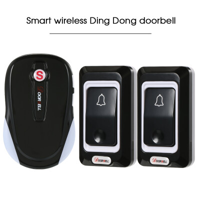 Wireless Ding Dong Door Bell Long Range Strong Penetration 28 Ringtones 3 Levels Volumes Optional Doorbell 2 Transmitter1 Receive
Wireless Ding Dong Door Bell Long Range Strong Penetration 28 Ringtones 3 Levels Volumes Optional Doorbell 2 Transmitter1 Receive
