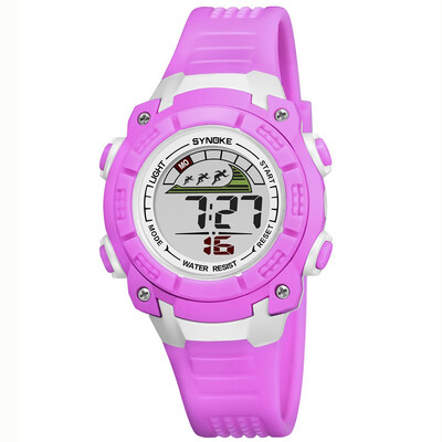 SYNOKE Sport Children Wrist Watches LED Digital Stopwatch Alarm Luminous Water Resistant Girl Boy Watch
SYNOKE Sport Children Wrist Watches LED Digital Stopwatch Alarm Luminous Water Resistant Girl Boy Watch