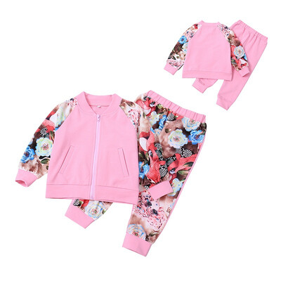 Baby Girls Autumn Warm Print Floral CoatFull Pants 2pcs Sets New Kids Children Long Sleeve Soft Cotton Fashion Clothing Sets
Baby Girls Autumn Warm Print Floral CoatFull Pants 2pcs Sets New Kids Children Long Sleeve Soft Cotton Fashion Clothing Sets