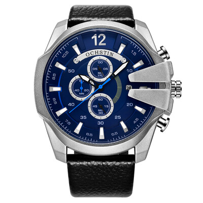 OCHSTIN Men Watch Leather Strap Quartz Sport Wristwatch Calendar Fashion Casual 3ATM Waterproof Male Watches
OCHSTIN Men Watch Leather Strap Quartz Sport Wristwatch Calendar Fashion Casual 3ATM Waterproof Male Watches
