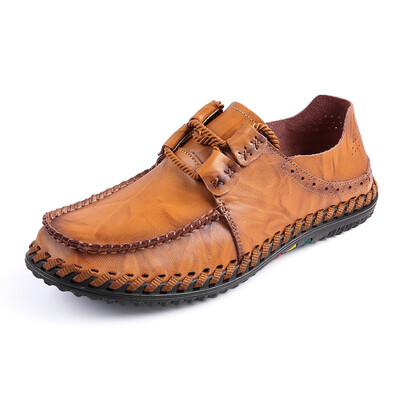 Mocasines para hombres Zapatos casuales de cuero de moda Zapatos de conducción al aire libre respirables Hombres Marrón Negro Tall
Mocasines para hombres Zapatos casuales de cuero de moda Zapatos de conducción al aire libre respirables Hombres Marrón Negro Tall