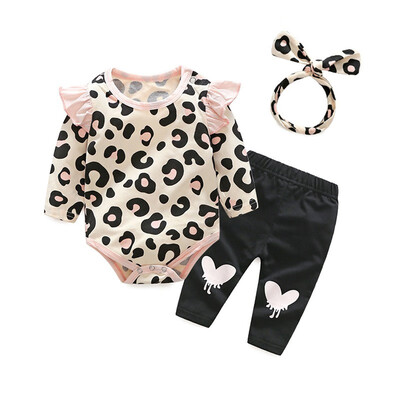 Baby Clothes Sets Girls Print RompersHeadbandPants 3pcs Autumn New Infant Clothing Baby Girls Outfits Set 3-24M
Baby Clothes Sets Girls Print RompersHeadbandPants 3pcs Autumn New Infant Clothing Baby Girls Outfits Set 3-24M