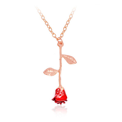 Womens Jewelry Rose Gold Color Flower Pendant Necklace Charm Rose Hot Vintage Necklaces For Women Girls
Womens Jewelry Rose Gold Color Flower Pendant Necklace Charm Rose Hot Vintage Necklaces For Women Girls