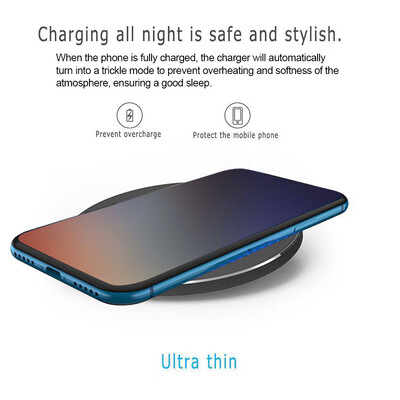 Portable Aluminum Alloy Ultra-thin Round Shape Qi Standard Wireless Charger 10W Fast Charging Pad Universal Phone Charge Base for
Portable Aluminum Alloy Ultra-thin Round Shape Qi Standard Wireless Charger 10W Fast Charging Pad Universal Phone Charge Base for