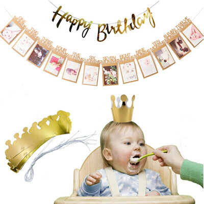 Toponeto Baby Birthday Party Kraft Paper Photo Frame Pull Flag Decoration Letter Banner
Toponeto Baby Birthday Party Kraft Paper Photo Frame Pull Flag Decoration Letter Banner
