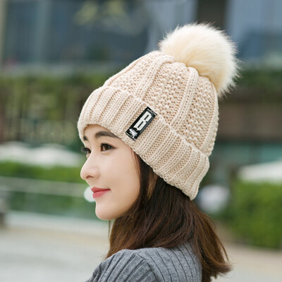 Fashion Cotton B Letters Knitted Hat And Hat&Scarf Women Soft Winter Warm Beanies Caps Outdoor Sport Hats
Fashion Cotton B Letters Knitted Hat And Hat&Scarf Women Soft Winter Warm Beanies Caps Outdoor Sport Hats