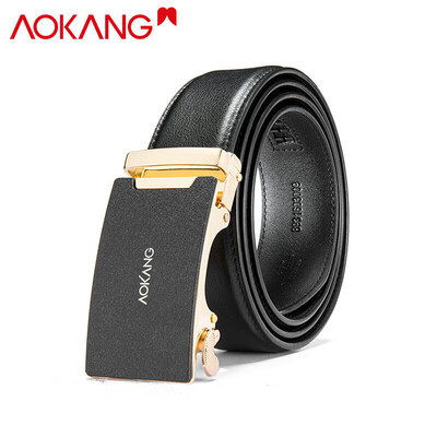 Aokang Aokang mens belt leather automatic buckle belt middle-aged youth casual simple pants belt8931603009 black black 110
Aokang Aokang mens belt leather automatic buckle belt middle-aged youth casual simple pants belt8931603009 black black 110