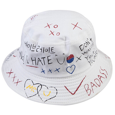 Bucket Hat Personality Graffiti Leisure Fashion Fisherman Hat Cotton for Hiking Fishing Gardening
Bucket Hat Personality Graffiti Leisure Fashion Fisherman Hat Cotton for Hiking Fishing Gardening