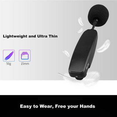 Professional UHF Wire-less Microphone Clip-on StyleHead-mounted Style with Receiver & Transmitter
Professional UHF Wire-less Microphone Clip-on StyleHead-mounted Style with Receiver & Transmitter