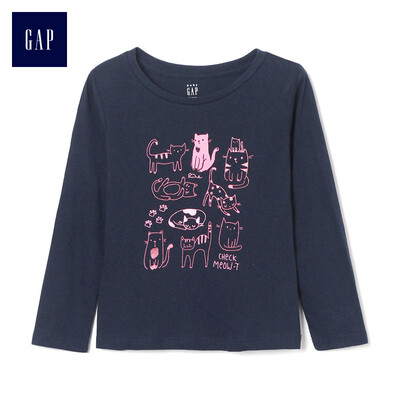 GAP flagship store female cotton fun pattern long sleeve round neck T-shirt 356602 lively powder 12-18M
GAP flagship store female cotton fun pattern long sleeve round neck T-shirt 356602 lively powder 12-18M