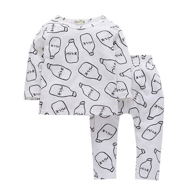 Spring Autumn Casual Children Cartoon Printing Fashion Long Sleeve Pajamas Kids Cute Two-piece Outfit Set
Spring Autumn Casual Children Cartoon Printing Fashion Long Sleeve Pajamas Kids Cute Two-piece Outfit Set