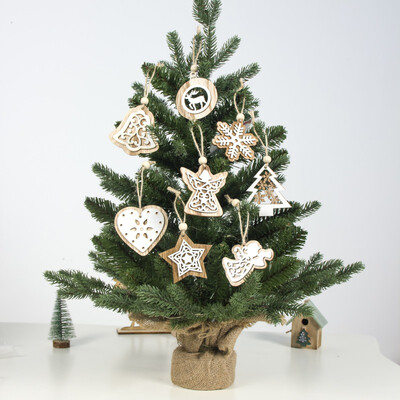 2PCS Wooden Christmas Pendant Xmas Tree Hanging Drop Ornament Holiday Party Decor Supplies
2PCS Wooden Christmas Pendant Xmas Tree Hanging Drop Ornament Holiday Party Decor Supplies