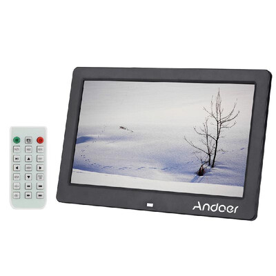 101" HD Wide Screen High Resolution Digital Photo Picture Frame Alarm Clock MP3 MP4 Movie Player with Remote Control Christmas Gi
101" HD Wide Screen High Resolution Digital Photo Picture Frame Alarm Clock MP3 MP4 Movie Player with Remote Control Christmas Gi