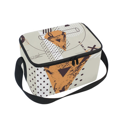 ALAZA Lunch Box Insulated Art Triangle Lunch Bag Large Cooler Tote Bagfor Men Women 
ALAZA Lunch Box Insulated Art Triangle Lunch Bag Large Cooler Tote Bagfor Men Women