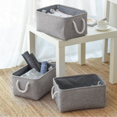 3 Size Storage Bin Basket Box Linen Fabric Organizer Drawer Container Household for Toy Clothes Sundries Storage
3 Size Storage Bin Basket Box Linen Fabric Organizer Drawer Container Household for Toy Clothes Sundries Storage