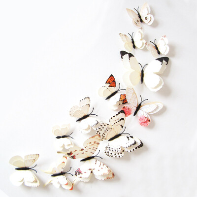 12pcs 3D DimensionalDouble Butterfly Home Decor Fridge Refrigerator Magnet Butterfly Wall Stickers for Home Party Decoration
12pcs 3D DimensionalDouble Butterfly Home Decor Fridge Refrigerator Magnet Butterfly Wall Stickers for Home Party Decoration