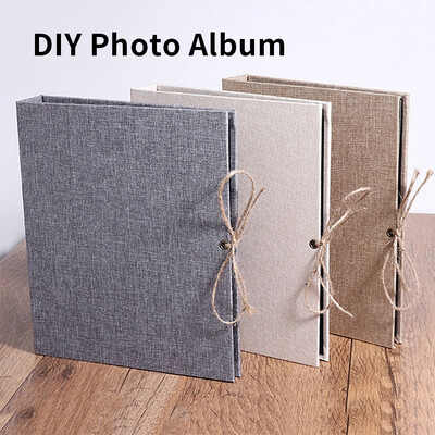 Diy Scrapbook Photo Album Linen Cover Vintage Scrap Book Self Adhesive Photo Albums Memory Book
Diy Scrapbook Photo Album Linen Cover Vintage Scrap Book Self Adhesive Photo Albums Memory Book